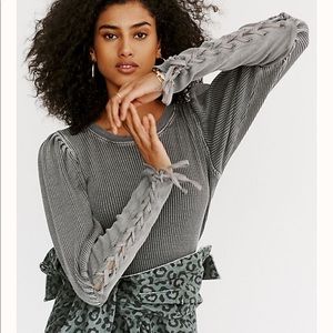 Free People Tasha Thermal Top